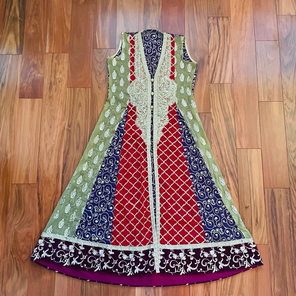Fancy Sequenced Maxi Gown